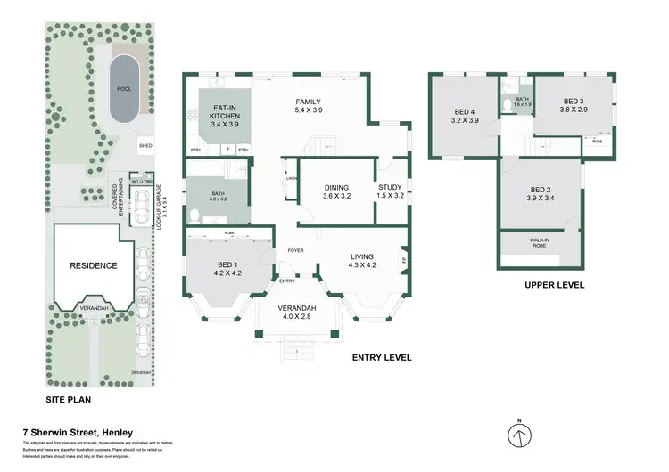 Floorplan of Homely house listing, 7 Sherwin Street, Henley NSW 2111