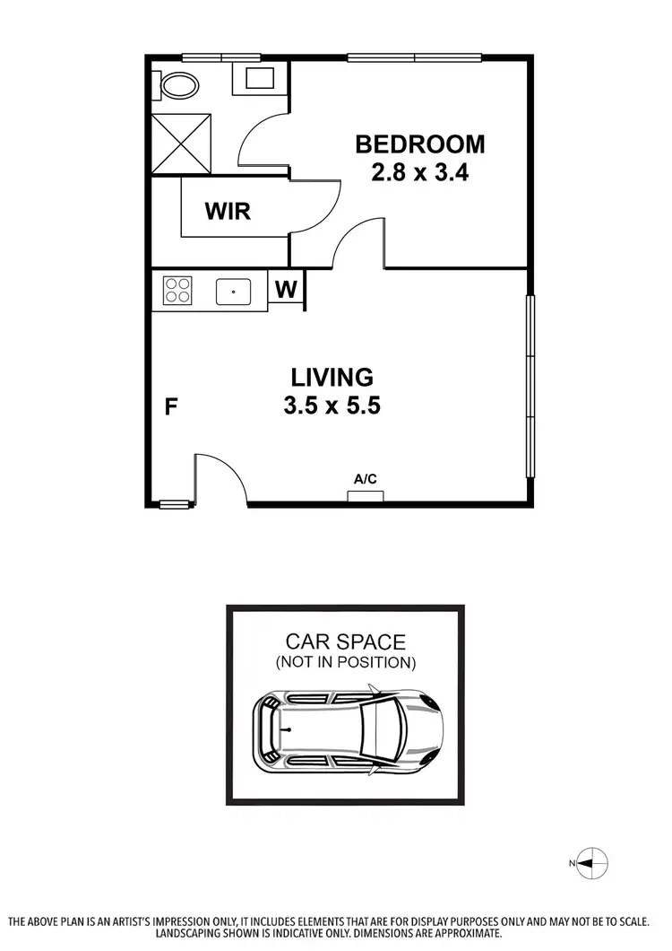 Floorplan of Homely apartment listing, 5/49 Station Street, Fairfield VIC 3078