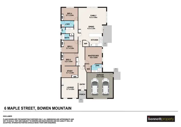 Floorplan of Homely house listing, 6 Maple Street, Bowen Mountain NSW 2753