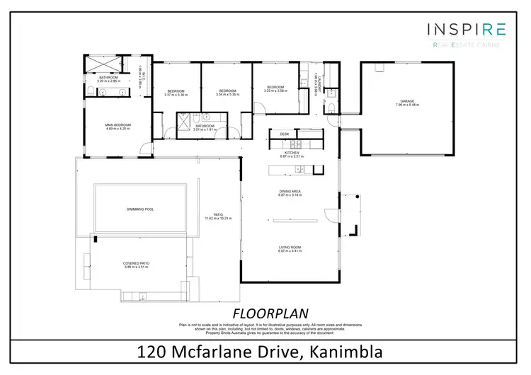 Floorplan of Homely house listing, 120 McFarlane Drive, Kanimbla QLD 4870
