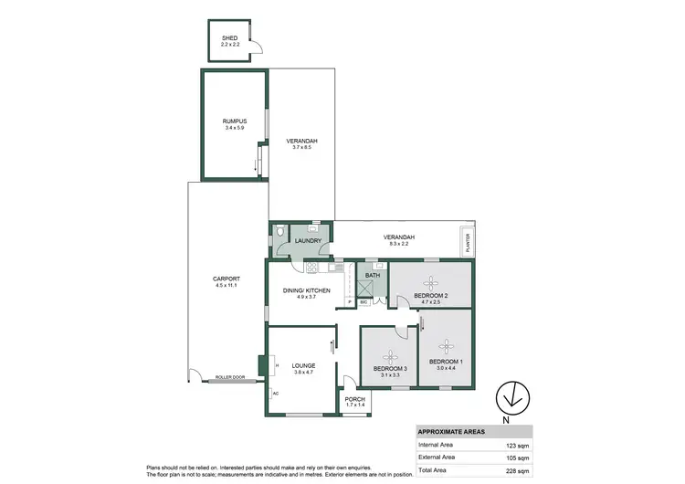 Floorplan of Homely house listing, 281 Oaklands Road, Marion SA 5043