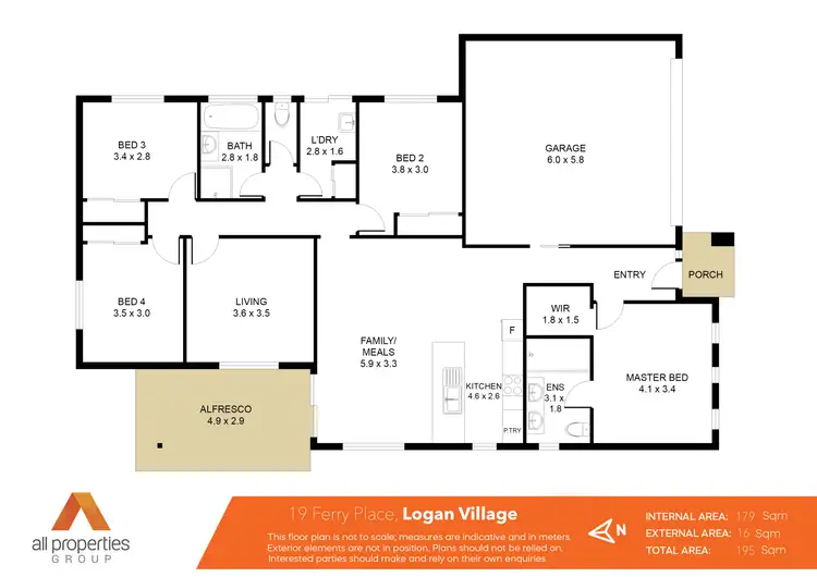 Floorplan of Homely house listing, 19 Ferry Place, Logan Village QLD 4207