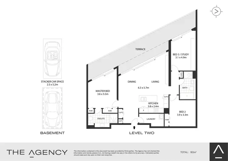 Floorplan of Homely apartment listing, 7/155 Middle Head Road, Mosman NSW 2088
