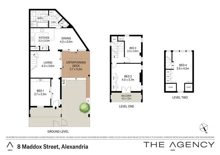 Floorplan of Homely house listing, 8 Maddox Street, Alexandria NSW 2015
