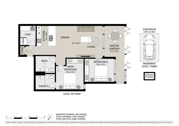 Floorplan of Homely apartment listing, 15066/7 Bennelong Parkway, Wentworth Point NSW 2127