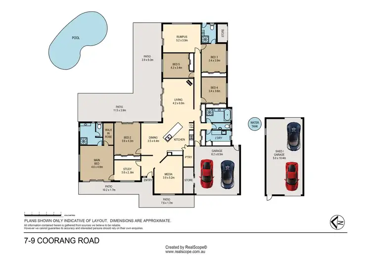 Floorplan of Homely house listing, 7/9 West Coorang Road, Cornubia QLD 4130