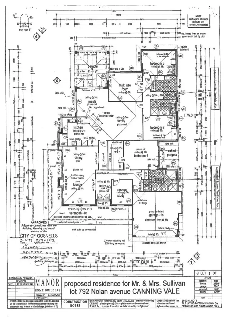 Floorplan of Homely house listing, 7 Nolan Avenue, Southern River WA 6110