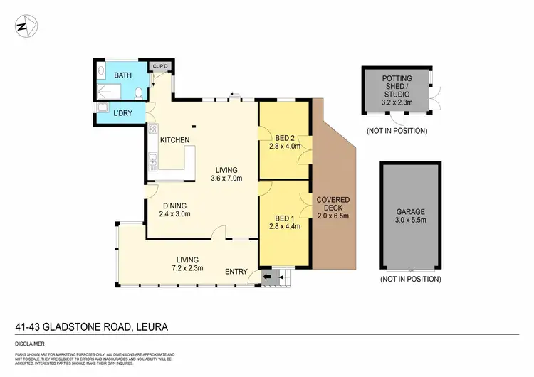 Floorplan of Homely house listing, 41-43 Gladstone Road, Leura NSW 2780