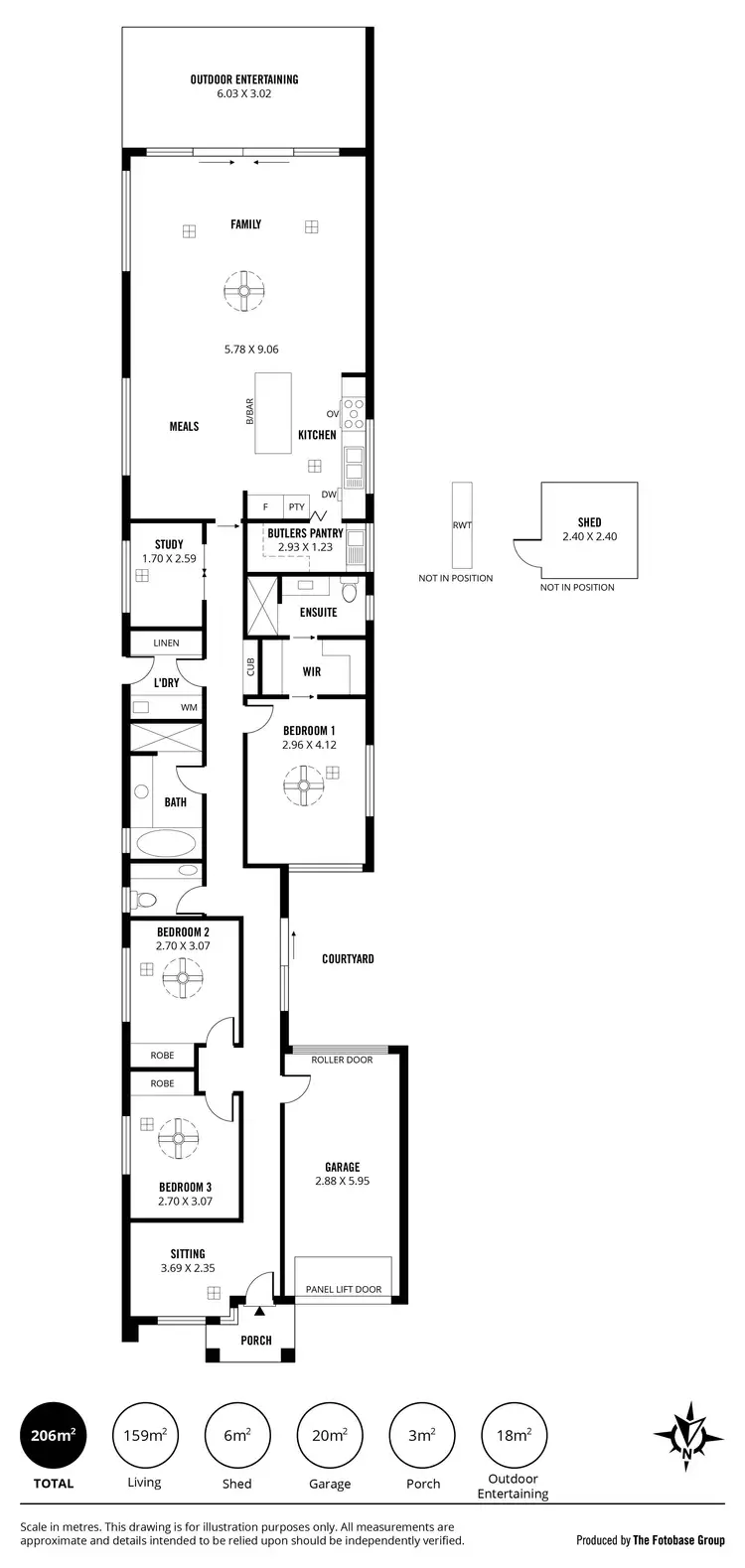 Floorplan of Homely house listing, 113 Raglan Avenue, South Plympton SA 5038