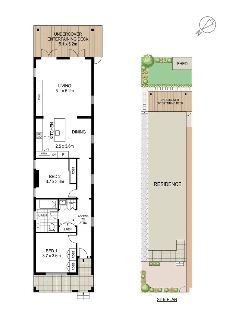 Floorplan of Homely house listing, 412 Unwins Bridge Road, Tempe NSW 2044
