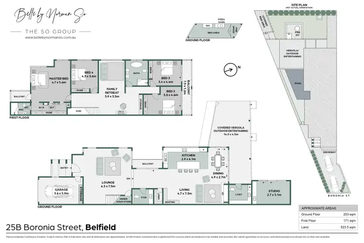 Floorplan of Homely house listing, 25B Boronia Street, Belfield NSW 2191