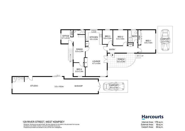 Floorplan of Homely house listing, 129 River Street, West Kempsey NSW 2440