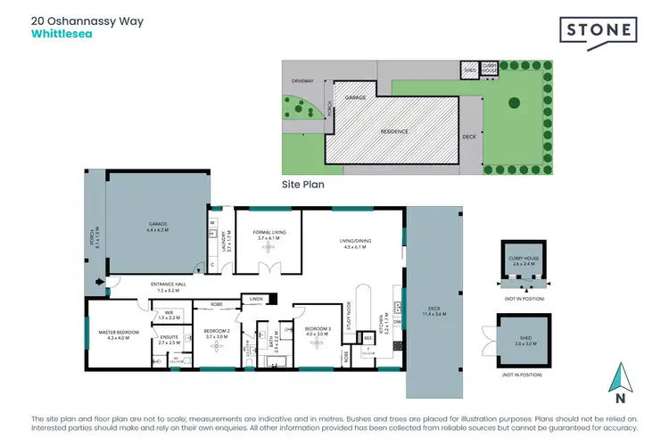 Floorplan of Homely house listing, 20 O'Shannassy Way, Whittlesea VIC 3757