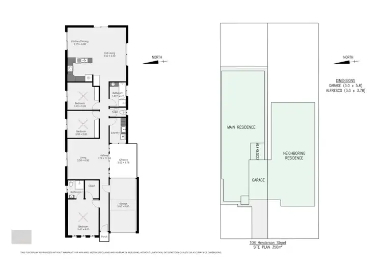Floorplan of Homely house listing, 10B Henderson Street, Whyalla Norrie SA 5608