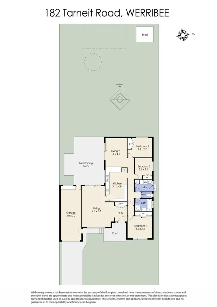 Floorplan of Homely house listing, 182 Tarneit Road, Werribee VIC 3030