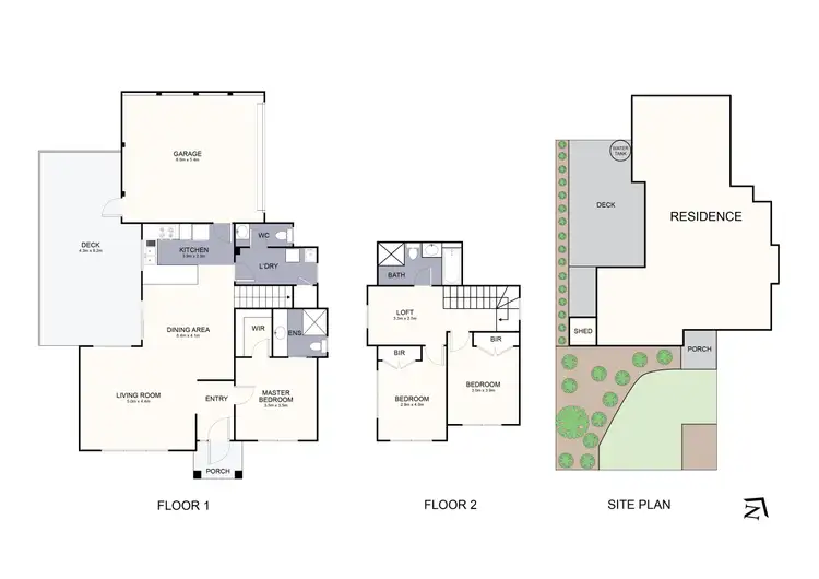 Floorplan of Homely townhouse listing, 1/14 Tallent Street, Croydon VIC 3136