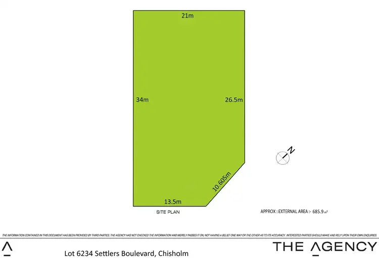 Floorplan of Homely land listing, 231 Settlers Boulevard, Chisholm NSW 2322