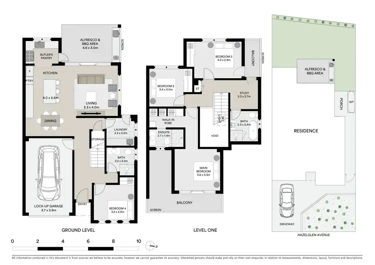 Floorplan of Homely semi-detached listing, 2C Hazelglen Avenue, Panania NSW 2213
