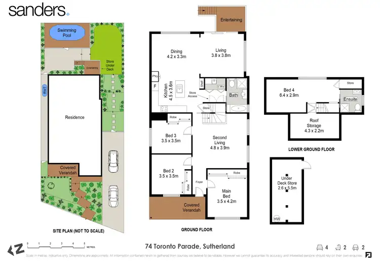 Floorplan of Homely house listing, 74 Toronto Parade, Sutherland NSW 2232