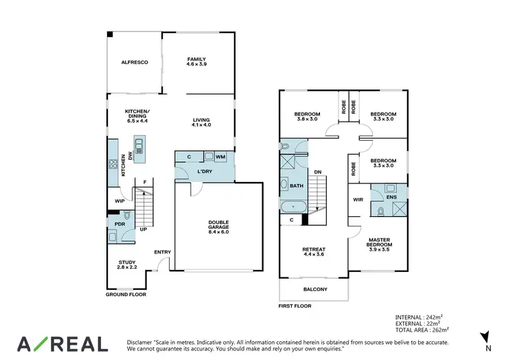 Floorplan of Homely house listing, 12 Postema Drive, Point Cook VIC 3030