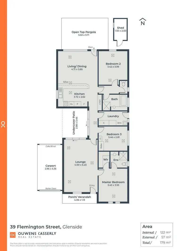 Floorplan of Homely house listing, 39 Flemington Street, Glenside SA 5065