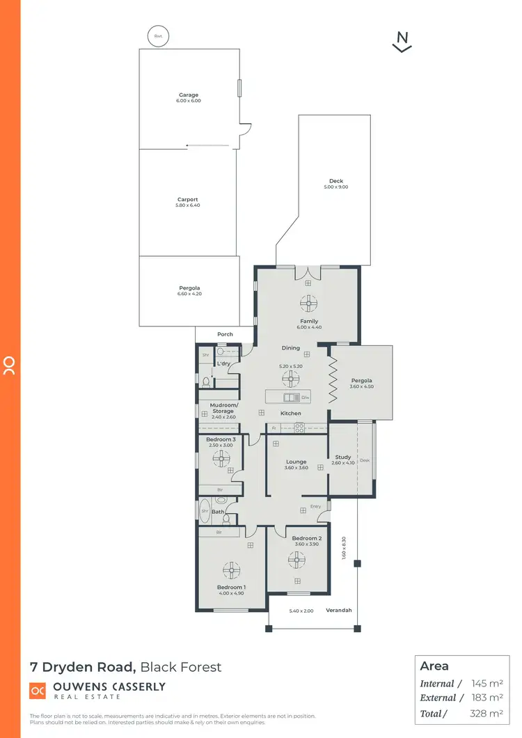Floorplan of Homely house listing, 7 Dryden Road, Black Forest SA 5035