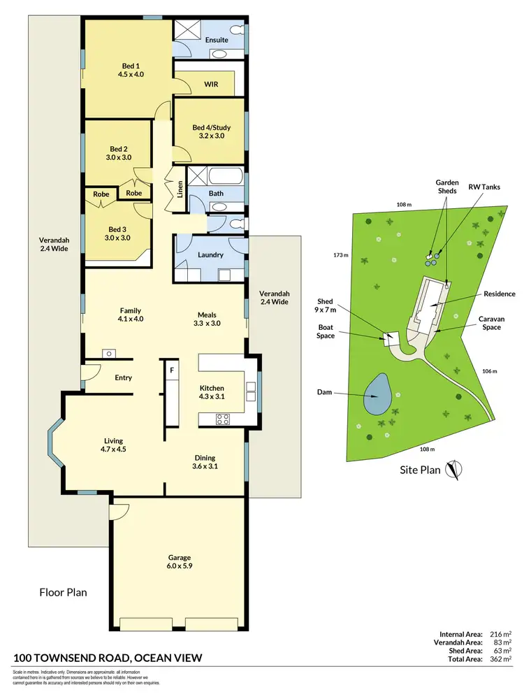 Floorplan of Homely house listing, 100 Townsend Road, Ocean View QLD 4521