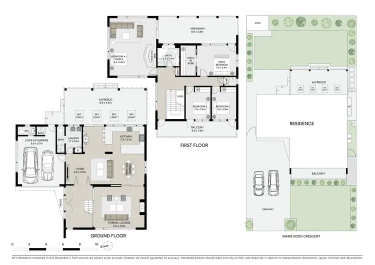 Floorplan of Homely house listing, 7 Marie Dodd Crescent, Blakehurst NSW 2221