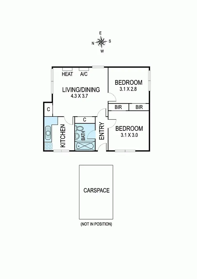 Floorplan of Homely apartment listing, 12/130 Rathmines Road, Hawthorn East VIC 3123