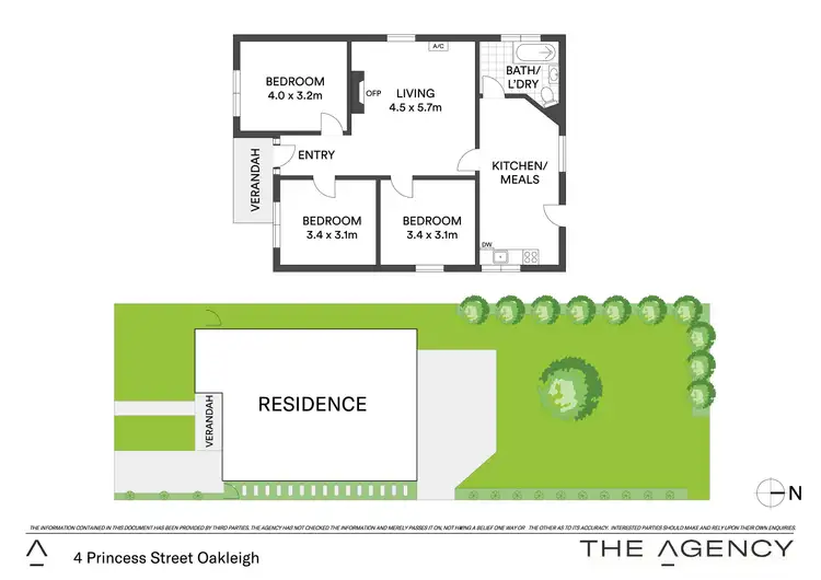 Floorplan of Homely house listing, 4 Princess Street, Oakleigh VIC 3166