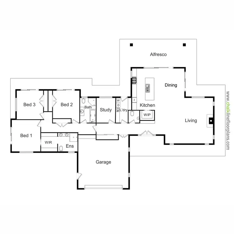 Floorplan of Homely house listing, 92 Stoneleigh Road, Mansfield VIC 3722