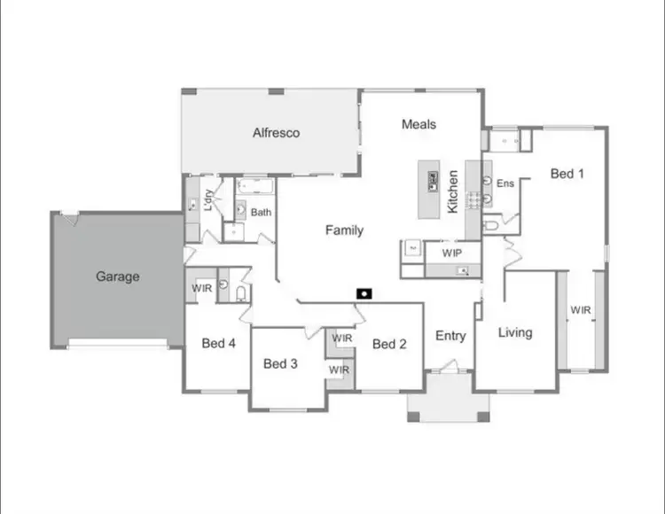 Floorplan of Homely house listing, 9 Jenny Court, Mansfield VIC 3722