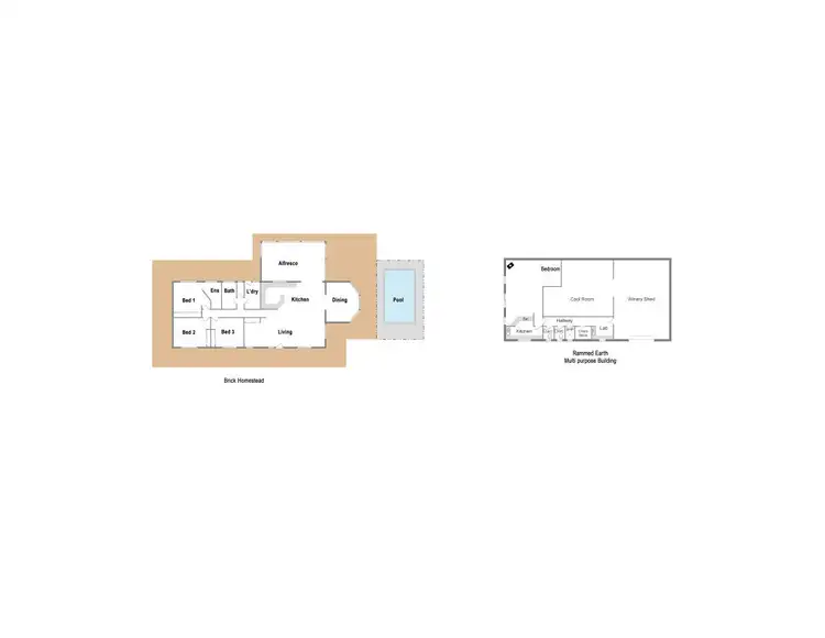 Floorplan of Homely rural property listing, 354 Shaws Road, Merton VIC 3715