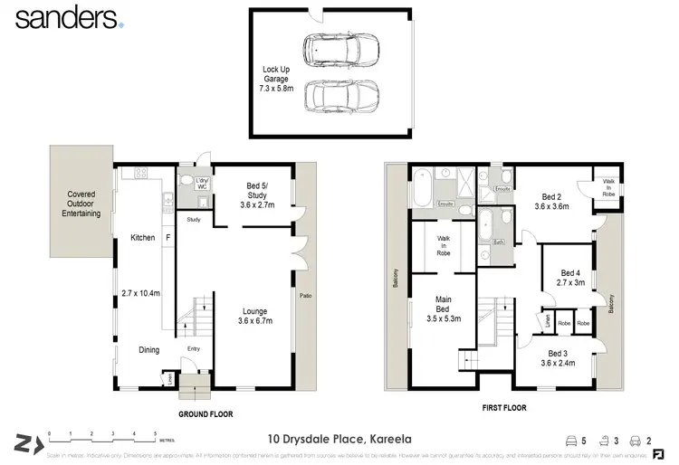 Floorplan of Homely house listing, 10 Drysdale Place, Kareela NSW 2232