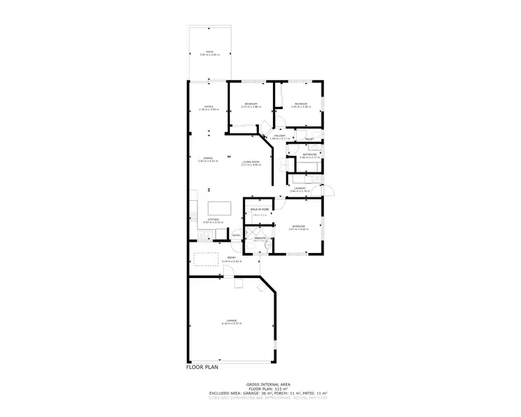 Floorplan of Homely villa listing, 8/190-194 Irene Street, Mooroobool QLD 4870