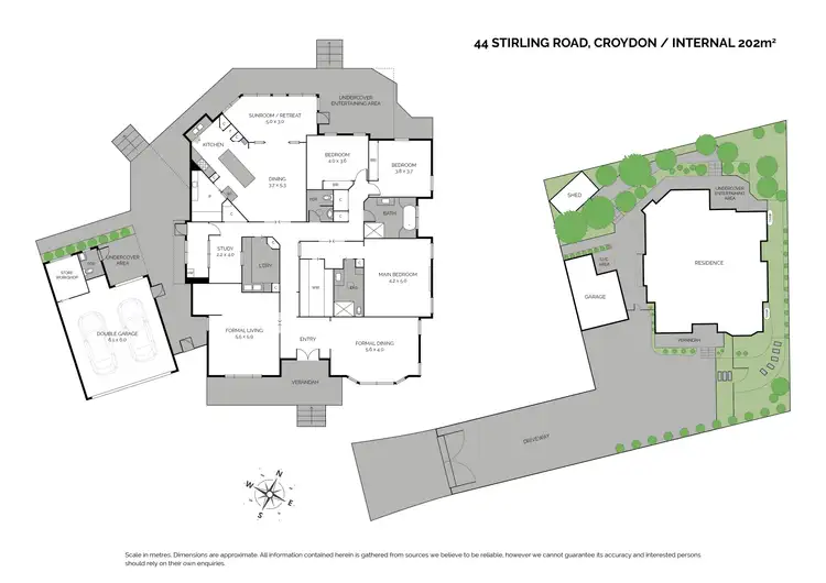 Floorplan of Homely house listing, 44 Stirling Road, Croydon VIC 3136