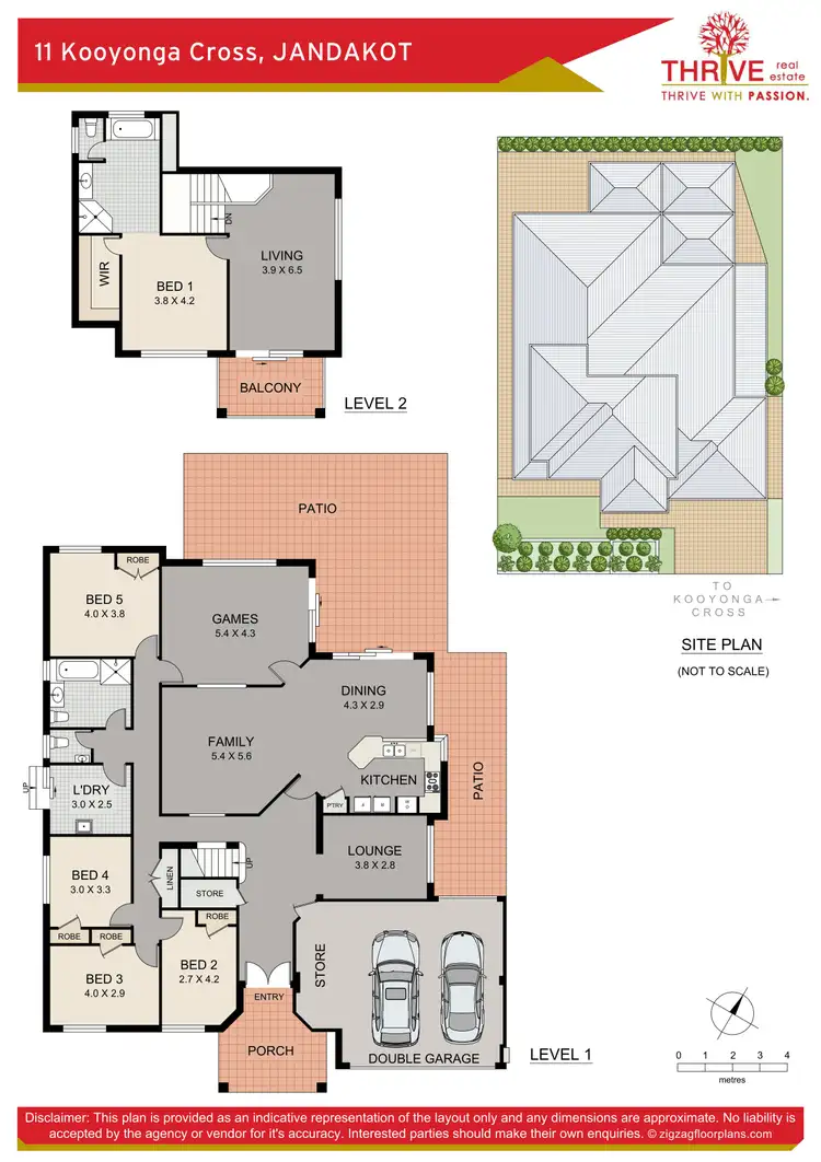 Floorplan of Homely house listing, 11 Kooyonga Cross, Jandakot WA 6164