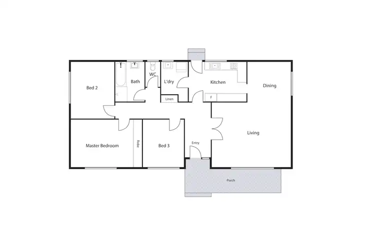 Floorplan of Homely house listing, 9 Leake Place, Curtin ACT 2605