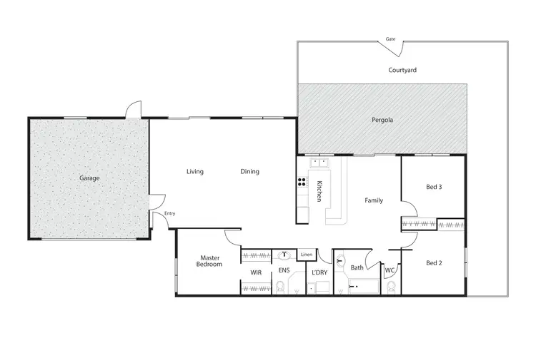 Floorplan of Homely house listing, 61/67 Barraclough Crescent, Monash ACT 2904