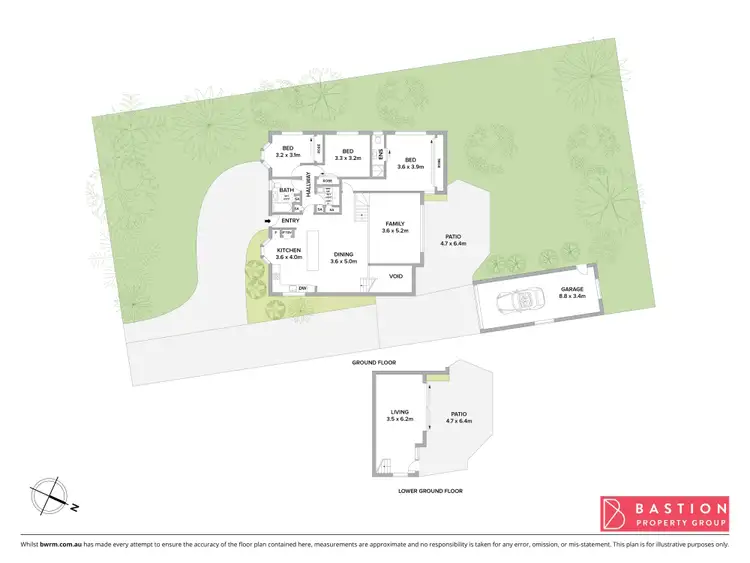 Floorplan of Homely house listing, 32 Goble Street, Hughes ACT 2605