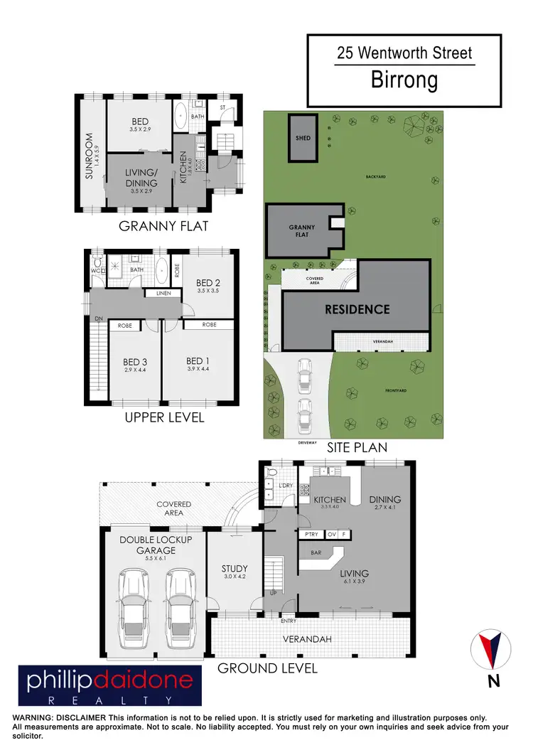 Floorplan of Homely house listing, 25 Wentworth Street, Birrong NSW 2143