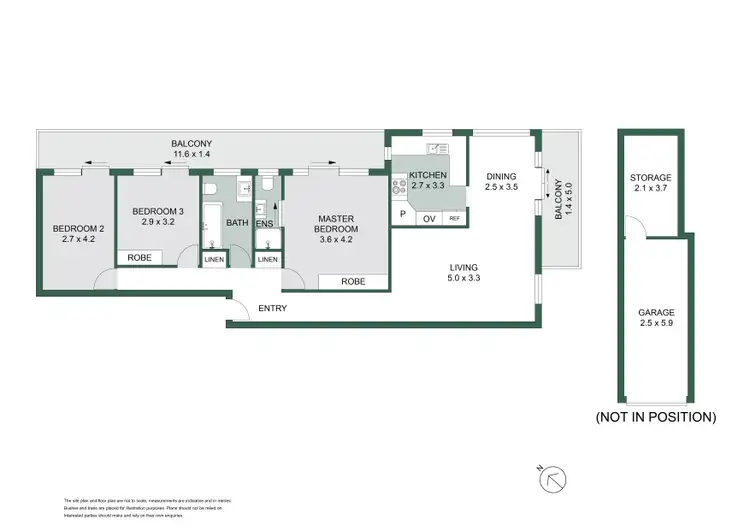 Floorplan of Homely apartment listing, 7/14 Milner Crescent, Wollstonecraft NSW 2065