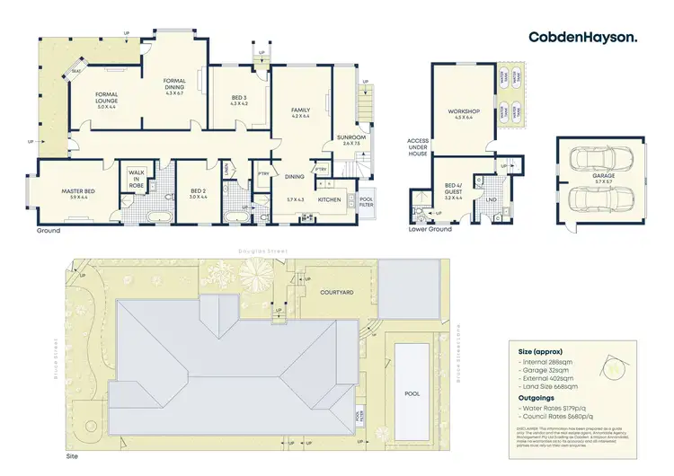 Floorplan of Homely house listing, 45 Bruce Street, Stanmore NSW 2048