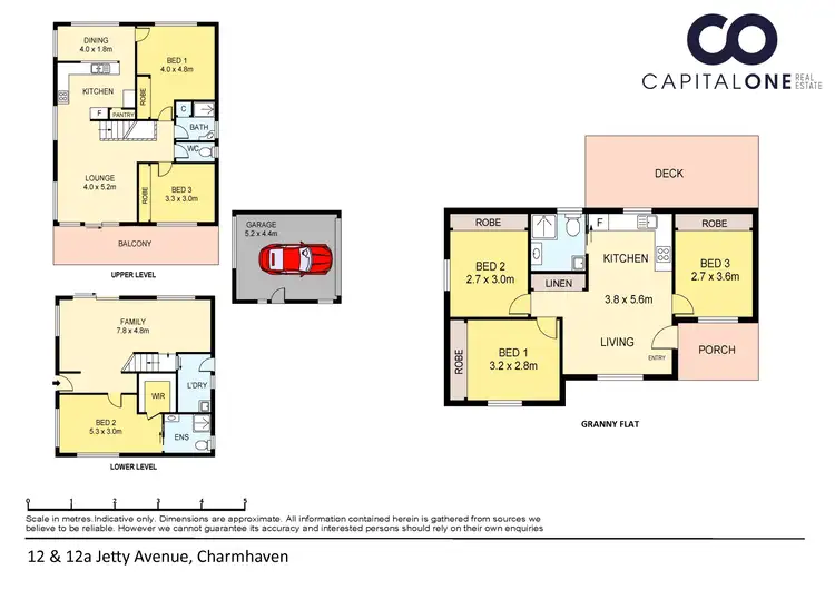 Floorplan of Homely house listing, 12 Jetty Avenue, Charmhaven NSW 2263