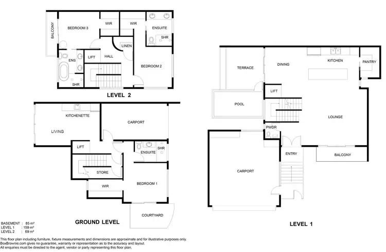 Floorplan of Homely land listing, 1/4 Oliva Street, Palm Cove QLD 4879