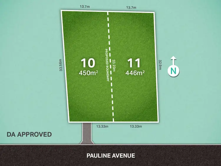 Floorplan of Homely land listing, 21 Pauline Avenue, Ellen Grove QLD 4078
