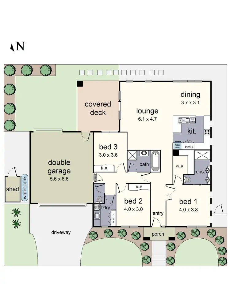 Floorplan of Homely house listing, 4 Koombooloomba Court, Lilydale VIC 3140