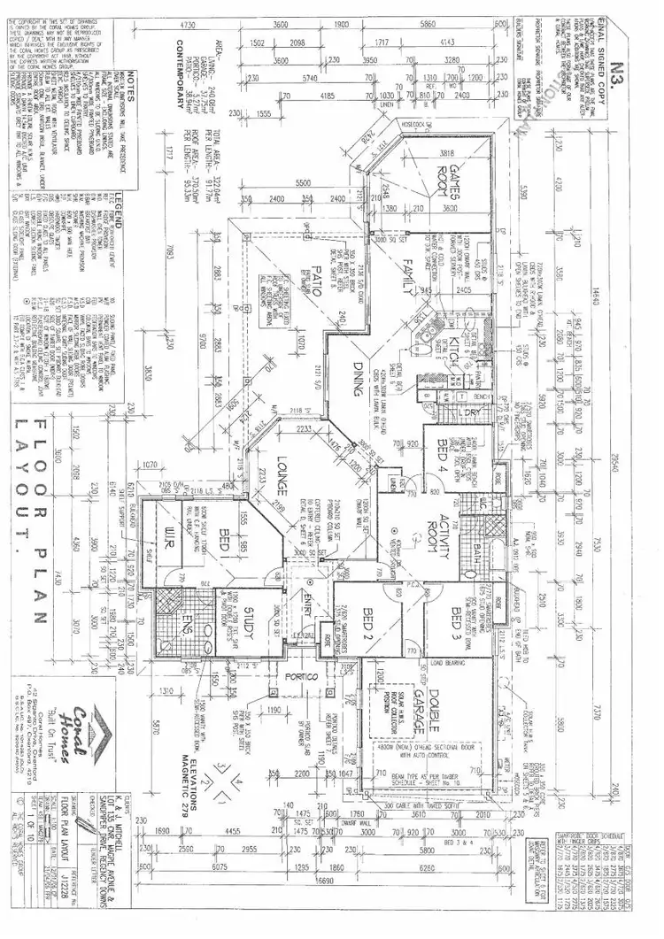 Floorplan of Homely house listing, 1 Magpie Avenue, Regency Downs QLD 4341