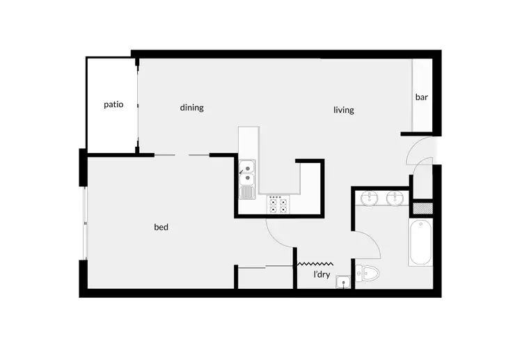 Floorplan of Homely apartment listing, 1728/2-10 Greenslopes Street, Cairns North QLD 4870