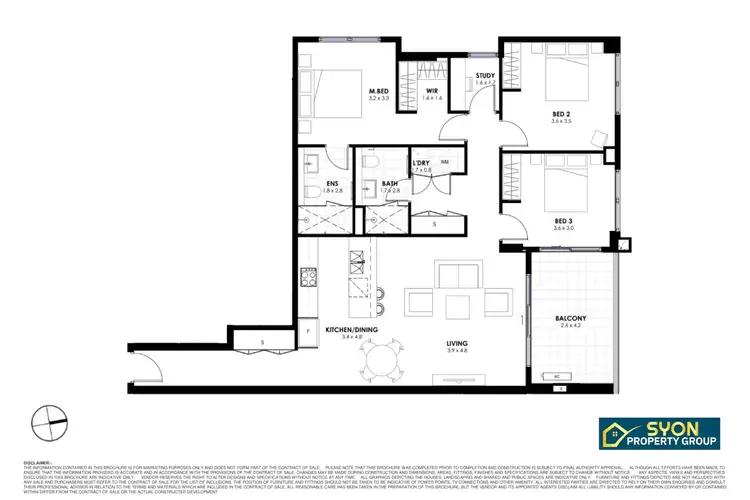 Floorplan of Homely apartment listing, 105/41 Grima Street, Schofields NSW 2762